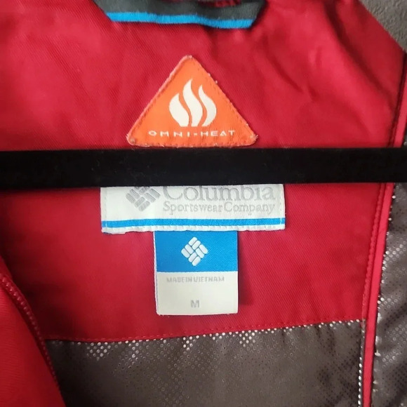 Red Columbia Jacket Coat - Picture 2 of 2